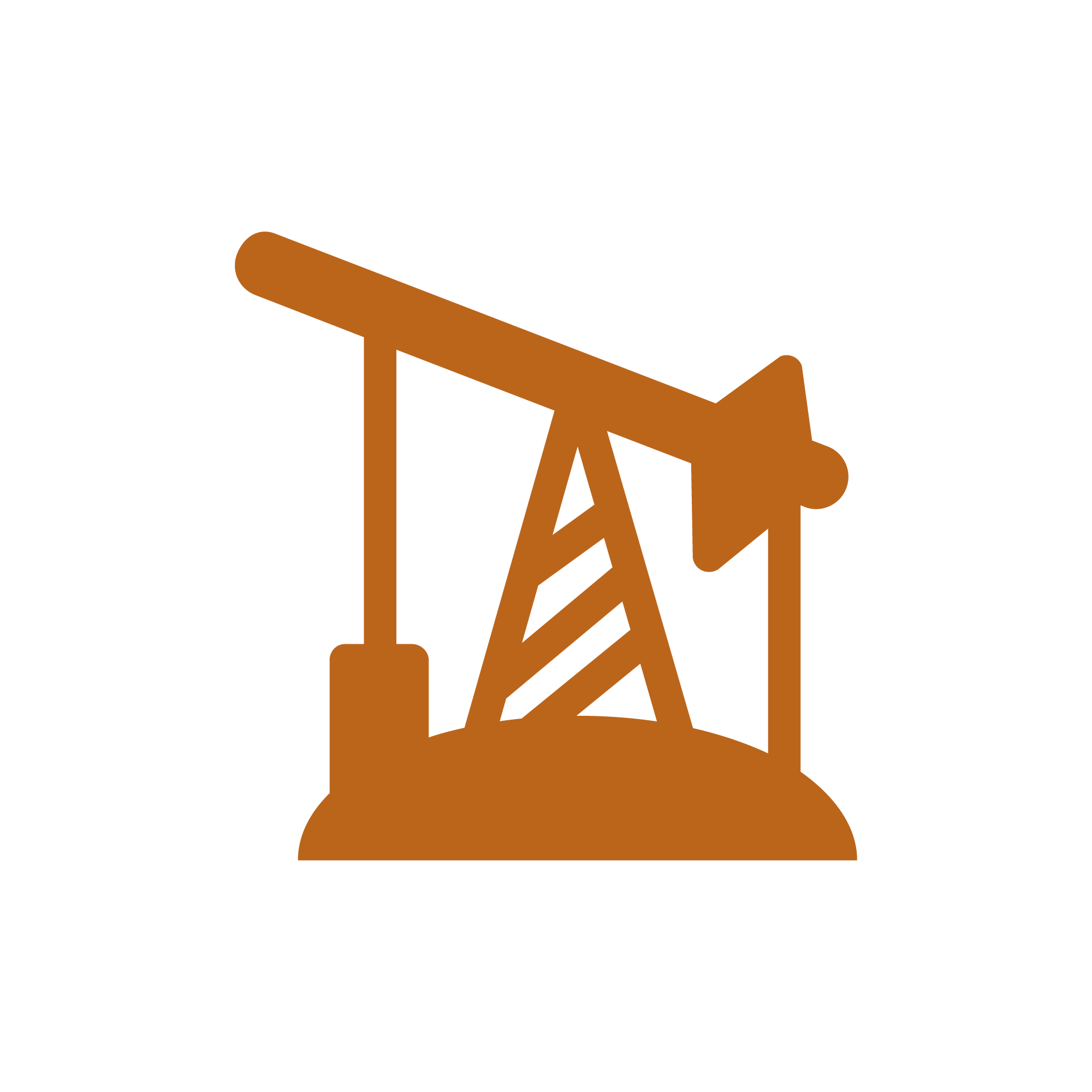 oilgasicon Icon of an oil rig
